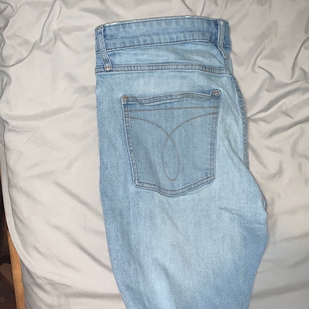 Slim Light Blue Jeans Male 34/32